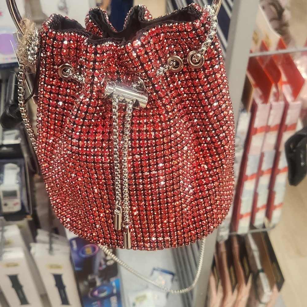rhinestone purse